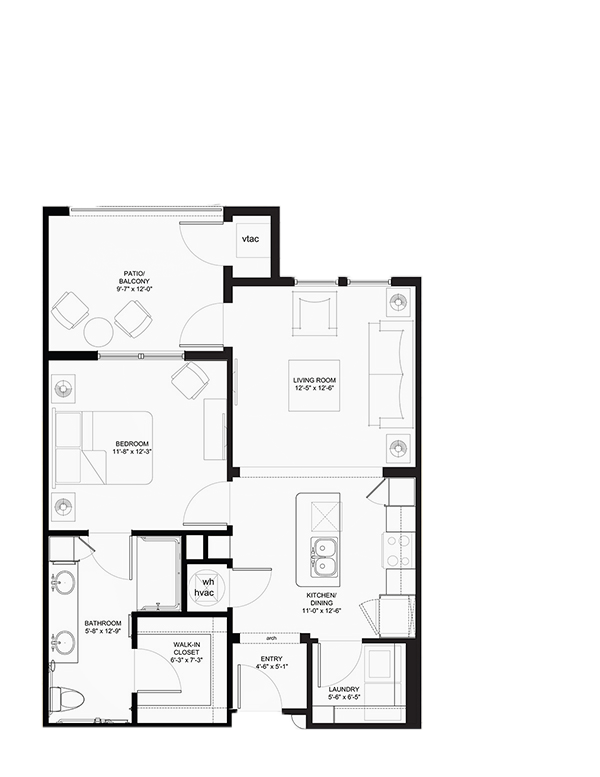 Franklin Park® Alamo Heights Independent Living The Napoli Floorplan